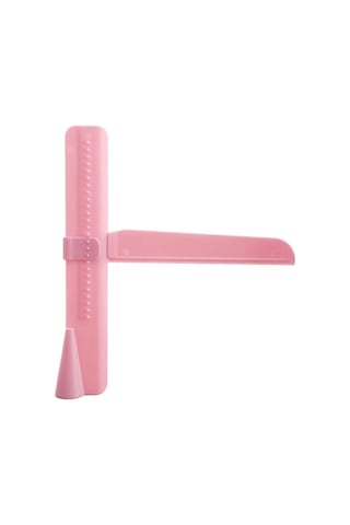 Pembe Kek Kazıyıcı Pürüzsüz Ayarlanabilir Fondan Spatula Kek Kenar Pürüzsüz Krem Tesviye Cihazı Dıy Pişirme Araçları Kek Pasta