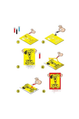 Disney 101 Dalmaçyalı Eğitici Ve Eğlenceli Kum Boyama Seti-red Castle Ds-48