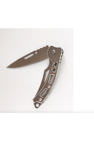 Mini Outdoor Kamp Çakı Kamp Bıçak Gri