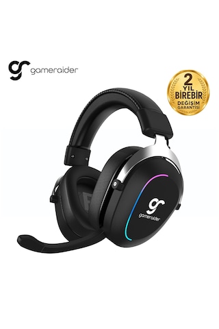 Gameraider Clarity Rgb Stereo Kablosuz Gaming Kulaklık 2 Yıl Birebir Değişim Garantili