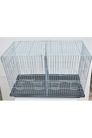 Çifthane Salma Kafes Ortadan Bölmeli Üretim Kafesi