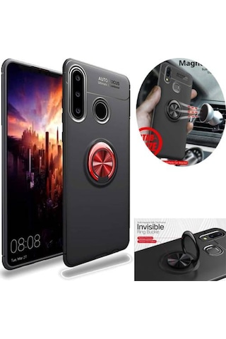 Huawei P30 Lite Kilif Miknatisli Tam Korumali Silikon 418758260