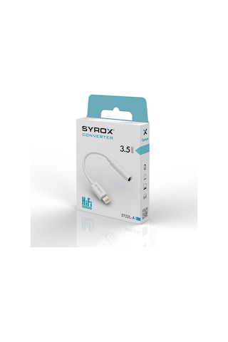 Syrox Dt22l-a 3.5 Audıo - Apple Uyumlu iPhone Lıghtnıng Dönüştürücü