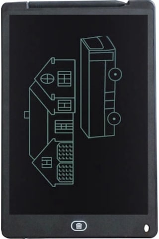 Elektronik 12" Siyah LCD Yazma Tableti Çizim ve Yazı Tahtası