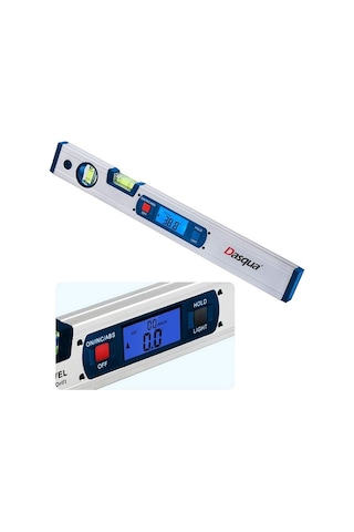 Dasqua 8301-2645 Dijital Eğim Ölçer Su Terazisi 40Cm