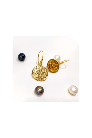 Altın Ürünler Dorika Toplu Reşat Çeyrekli Küpe