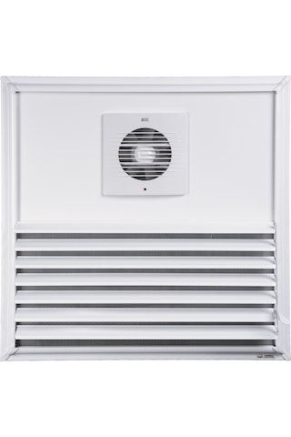 Aspiratörlü - Fanlı Alüminyum Yapıştırma Menfez Beyaz