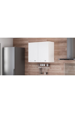 Minar 90 Cm Mutfak Dolabı Beyaz 90-b1-üst Modül