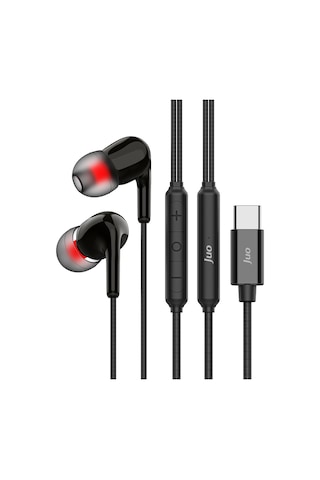 Juo Type-c Mikrofonlu Kablolu Kulak İçi Kulaklık Dac Çip Destekli Enc Gürültü Engelleme Diğer