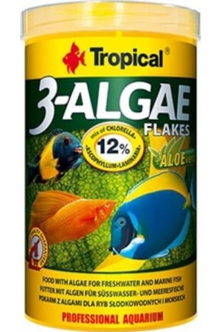 Tropical 3-Algae Flakes 250ml / 50g