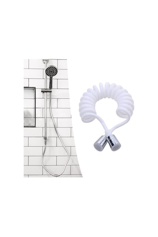 Homyl Bide Püskürtücü Tuvalet Musluk Havzası Duşları Beyaz