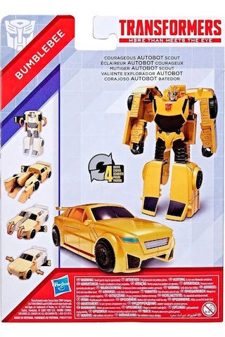 Transformers Serie Alpha Bumblebee Figür - 18 Cm