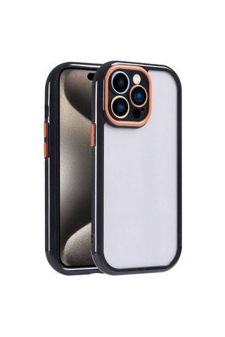 Apple İphone 15 Pro Uyumlu Renkli Tasarımlı Kamera Korumalı Lüx Silikon Kılıf