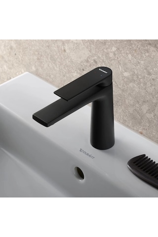 Duravit Tulum Lavabo Bataryası M Boy Mat Siyah, Tu1020002046 Siyah