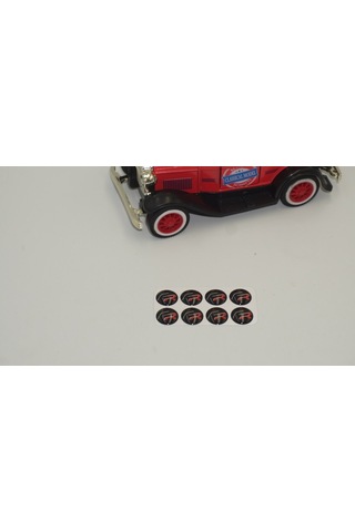 Seat Uyumlu Fr Logo Jant Torpido Direksiyon 11Mm Damla Sticker Logo Seti