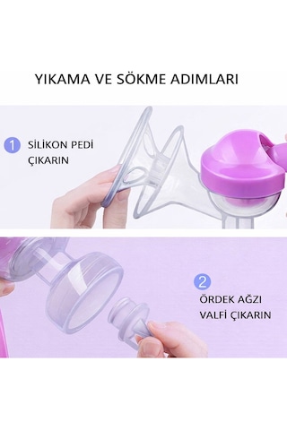 Manuel Göğüs Pompası Manuel Süt Pompası Süt Sağma Makinası Kademeli Bütün Göğüs'lere Uyumlu