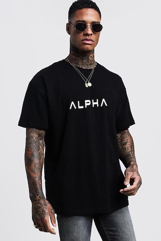 Uyguntarz Alpha Spor Tshirt Siyah