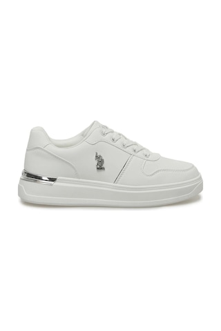 U.s. Polo Assn. 5p Alka 5fx Bayan Spor Ayakkabı Beyaz 36-40 Beyaz Beyaz