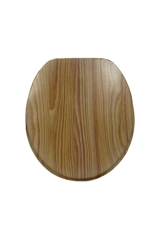 Classic full ahşap desen klozet kapağı