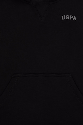U.S. Polo Assn. Erkek Çocuk Siyah Basic Sweatshirt 50313808-VR046