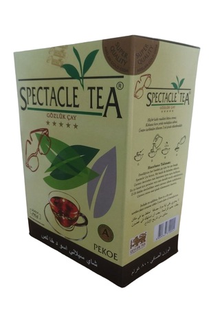 Spectacle Tea Gözlük Çay 6 Adet 800 Gr'lık Ithal Çay %100 Orijinal Pekoe Ceylon Tea