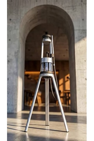 Quasar Arguile Tripod Silver