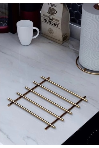 Yanmaz Paslanmaz Çelik Nihale Gold Renk