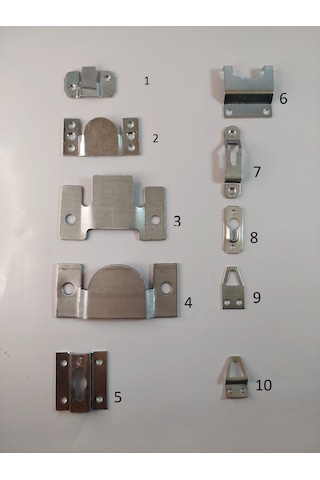 Ayna Askı Aparatı Çerçeve Tablo Asma Kancası No:5 41MM x 44 MM