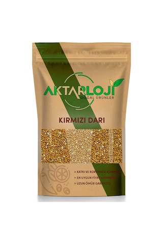 250 Gr Kızıl / Kırmızı Darı Muhabbet Kuşu Yemi Sade Tozsuz 1.kalite