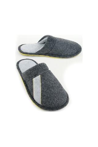 Gezer Kışlık Ev İçi Erkek Terlik GT7KME.14719.00.2D4.5N Füme