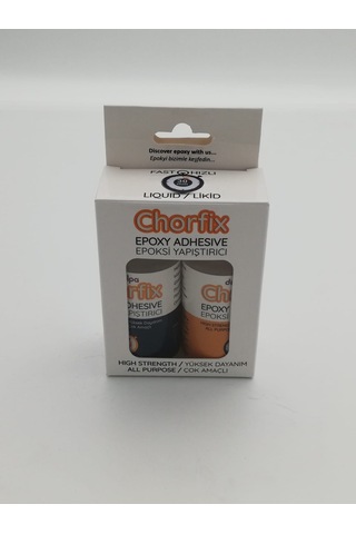 Chorfıx Kokusuz 30 Dakika Sıvı Epoksi Yapıştırıcı 100 ML