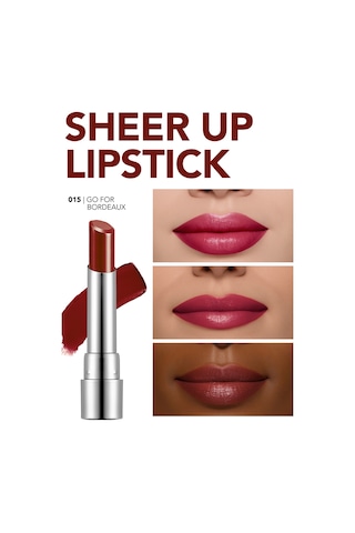 Flormar Nemlendirici Parlak Ruj 015 Go For Bordeaux