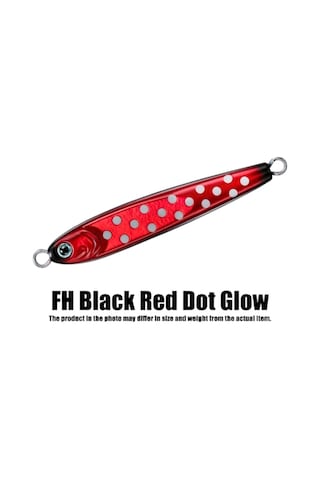 Daiwa Tg Bait 8.7cm 100gr Black Red Dot Metal Jig