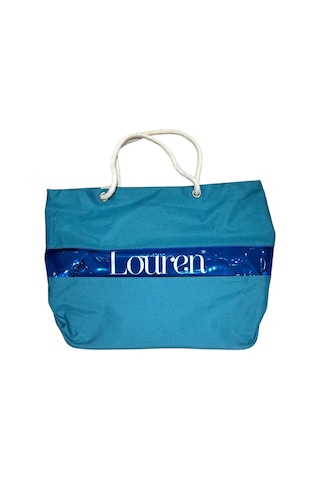 Monte Lui Plaj Çantası Mavi Renkli MAvi