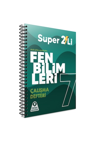 7. Sınıf Süper İkili Fen Bilimleri Seti Örnek Akademi