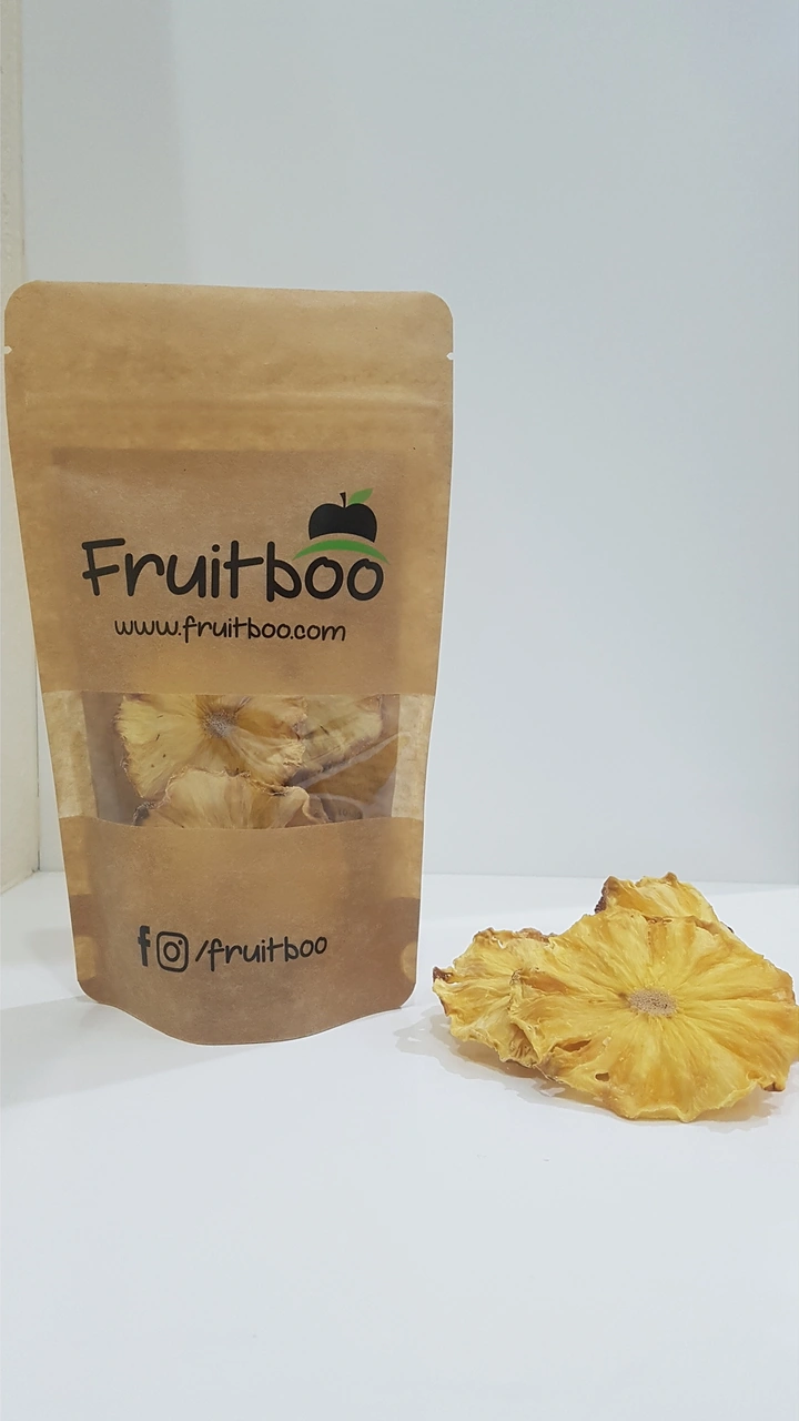Ananas Kurusu- %100 Doğal Yollarla Kurutulmuş Çıtır Meyve -kurutulmuş Ananas-kuru Meyve 100 Gram 100 G