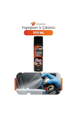 Yapışkan İz Çıkarıcı Sprey 500 Ml Etiket Sökücü Sticker Temizleyici