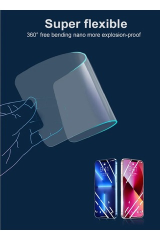 Apple Uyumlu iPhone 16 Pro Ekran Koruyucu Nano Film