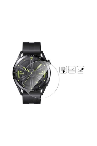 Huawei Watch Gt 3 Pro 43mm Full Ekran Nano Saat Koruyucu Narr Tpu