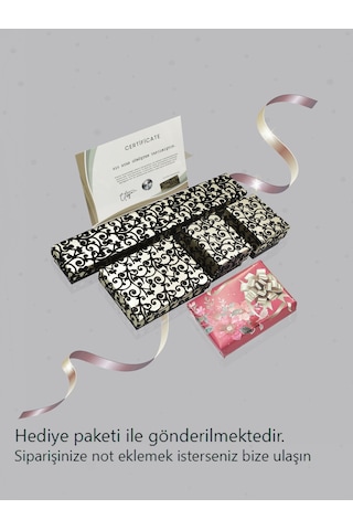 Koruyucu Harmoni Nazarlı Rose Kadın Gümüş Kolye