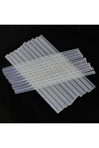 10 Adet, Ince Silikon, Sıcak Silikon, 7 Mm, Şeffaf Mum Silikon,