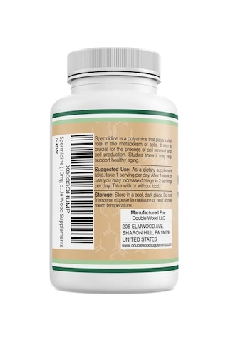 Double Wood Spermidine 10 Mg 120 Kapsül