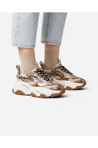 Steve Madden Possessıon-e Lıght Bronze Kadın Light Bronze Sneakers Possessıon-e Bej