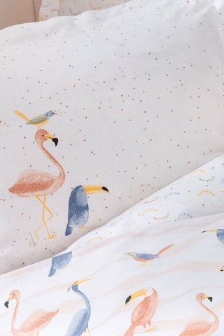 Yataş Mini Nuala Bebek Ranforce %100 Pamuk Nevresim Takımı - Pudra