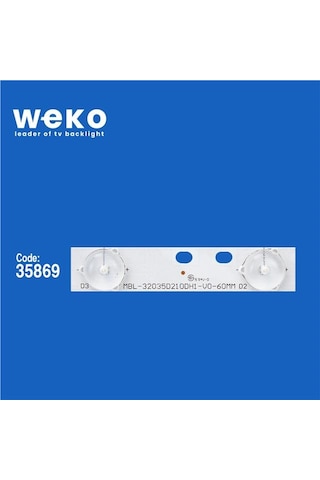 Awox 3282 32'' İnç 2 Adet Tv Led Bar Seri 1 Tvnizin İçindeki Led Barla Aynısı Olduğunu Görmeden Almayınız. Led Bar Ürünlerinde Paket Açıldığında İade Kabul Edilmemektedir.