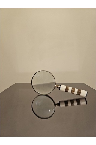 Dekoratif Kemik Ahşap Büyüteç