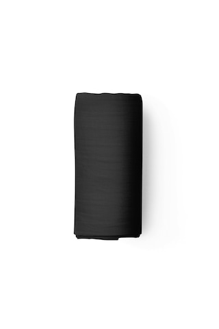 Maki Home Pamuklu Koyu Antrasit Siyah 120x200+50x70 Tek Kişilik Lastikli Çarşaf Takımı Koyu Antrasit