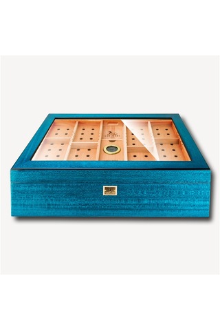 Lubinski Limited Edt. İspanyol Sedir Mavi Humidor