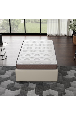 Mobpazar Açelya Full Ortopedik Bamboo Yatak,Nefes Alan Örme Kumaşlı,90 x 180 CM