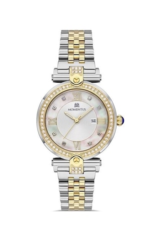 Momentus Ss249t-02sg Çelik Altın/çelik 34 Mm Kadın Kol Saati